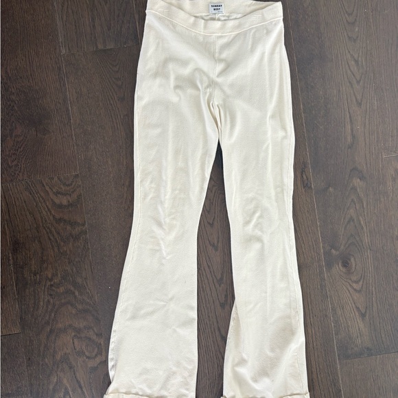 Sunday Best Cream Flare Pants - Picture 2 of 3